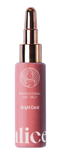 Pigmento Microblading Alice Cosmetic Tinta Brigth Coral 15ml Color Bright Coral
