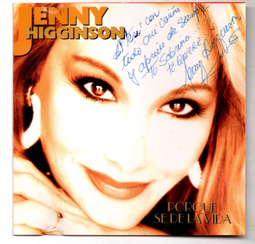 O Jenny Higginson Por Que Se De La Vida Cd 1995 Ricewithduck