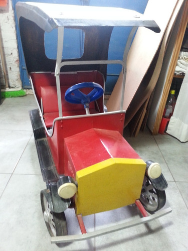 Antiguo Auto A Pedal Juguete Impecable Original Fort T