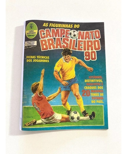 Álbum Figurinh Brasileirão 1990 Corinthians Ofício Reproduçã