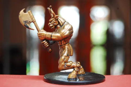 Brass Golem #02 Night Below Mini Dungeons And Dragons Dnd (Usado)