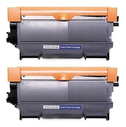 Pack 2 Toner Impresora Brother Tn410 Tn-410 Tn2010 Hl2130