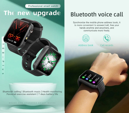 Reloj Smart Watch Multifuncion Impermeable /buetooth Mod2023