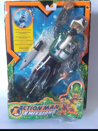 Action Man Xmissions Sub Aqua Buzo Táctico