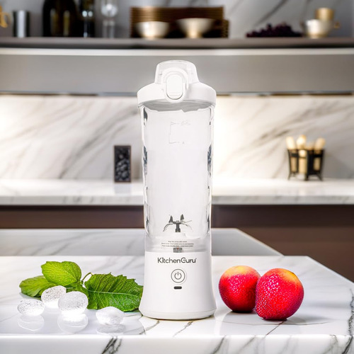 Batidora De Viaje Kitchen Guru Elite Recargable 240 W 600 Ml