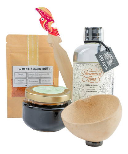 Kit Mezcal Liberemos + Artesanías + Productos Oaxaqueños