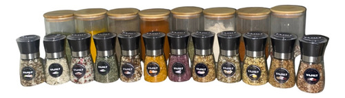 Sal Vajalt, 14 Tipos De Sal En Molinillo Reutilizable 160 Gr