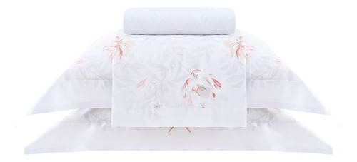 Jogo De Cama Queen Granpercal Buddemeyer Enchanté Estamp.4pç