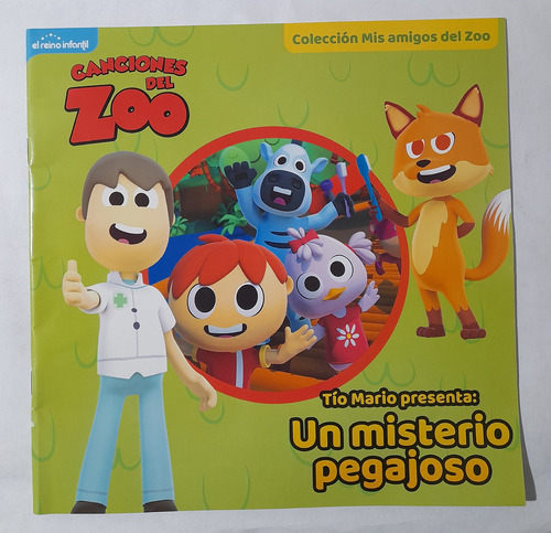 Colección Mis Amigos Del Zoo, Clarín: Figura + Cuento Tío Mario