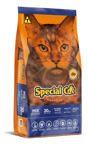 Special Cat Mix Premium Ração Para Gato Adulto 20kg