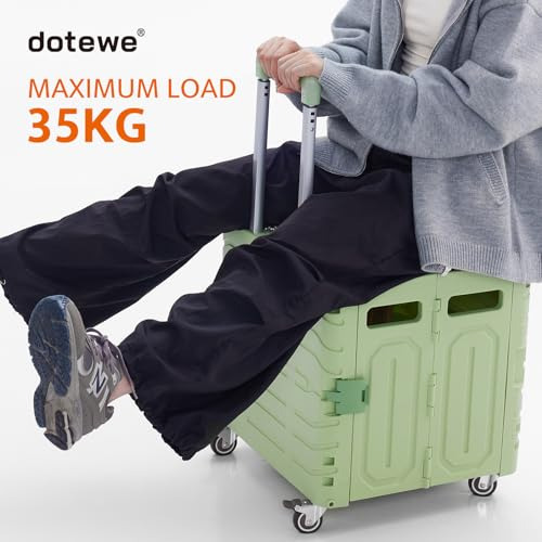 Carrito De Utilidad Plegable Portátil Con Ruedas, Caja Rodan