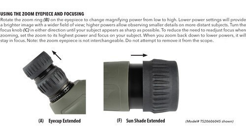 Imagen 6 de 8 de Monocular Telescopio Tasco 15-45x50 La Mas Nueva Linea !