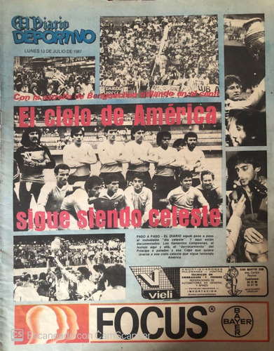 Suplemento El Diario, Uruguay Campeón Copa América 1987