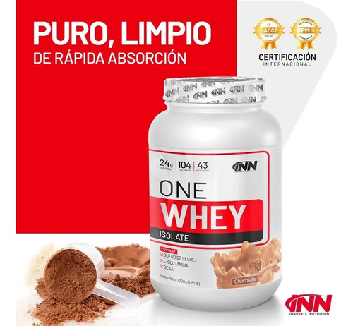 Proteína Isolatada Inn 1,2 Kg - ¡ Mejor Precio A 100 Soles !
