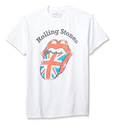 Bravado Polera Para Hombre The Rolling Stones Desgastada U