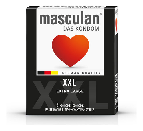 Preservativos Masculan® Xxl X 3 Unidades | Extra Large
