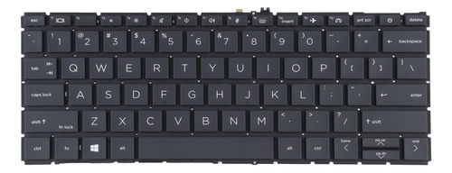 Teclado Estadounidense Con Retroiluminación Para Hp Eliteboo