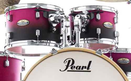Bateria Pearl Decade Raspberry 22,10,12,16 Shellpack