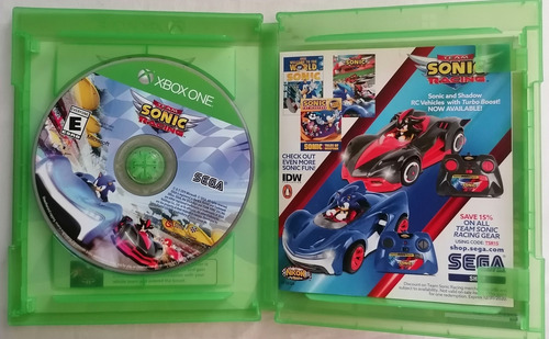 Juego Team Sonic Racing Xbox One +carro Sonic (Usado)