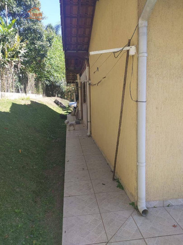 Chácara Com 4 Dormitórios À Venda, 2500 M² Por R$ 490.000,00 - Caeté - São Roque/sp - Ch0183