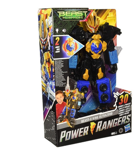 Power Rangers Beast Morphers Beast-x King Ultrazord Sonidos