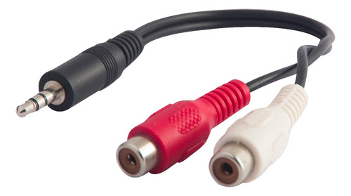 Cable Audio Plug 3.5mm Auxiliar Macho A 2 Rca Hembra 