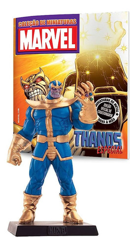Miniatura Marvel Eaglemoss - Thanos ( Edição Especial )