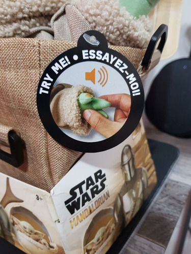 The Mandalorian, Peluche Baby Yoda En Mochila (grogu)