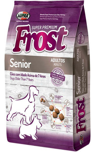 Frost Senior Perro Adulto Mayor  15 Kg Y Obsequio