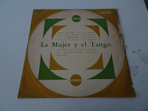 Aida Denis Elsa Rivas H. Roca La Mujer Y El Tango - Vinilo 