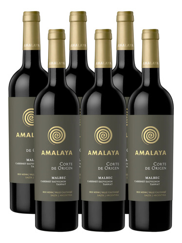Vino Tinto Amalaya Corte De Origen 6x750 Ml