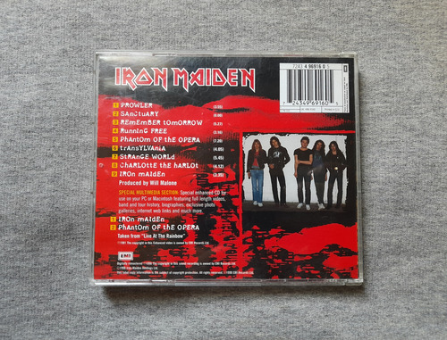 Iron Maiden Iron Maiden Homónimo Cd Importado Estándar (Usado)