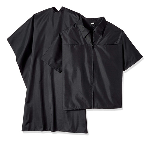 Scalpmaster  barbero Chamarra & Cape De Corte Set, Negro