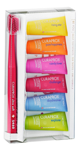 Curaprox Be You Mix-set Pasta Dental X 6u + Cepillo Dental