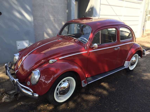 Imagem 6 de 13 de Volkswagen Fusca 1300 1970 Vermelho