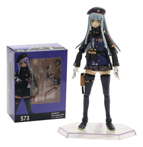 Figuras De Juguete Figma 573 Frontline Hk416 Para Niñas Con