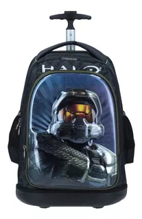 Mochila Con Ruedas Grande Halo Master Chief Chenson 63700