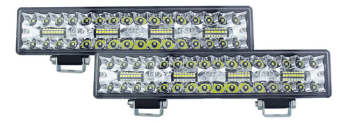 2 Faros Luz Blanca 64 Leds 255w Tunelight Tractores/jeep