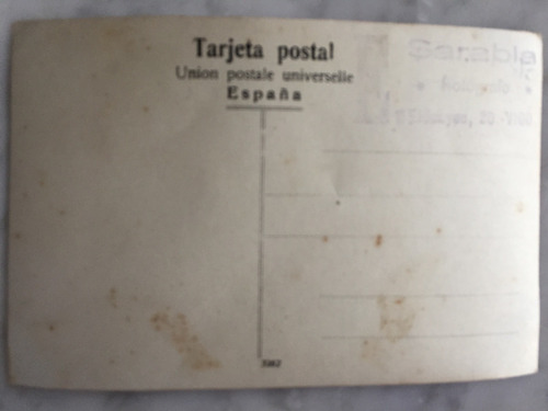 Foto-postal Bebe -por Sarabia Vigo España Galicia Antigua