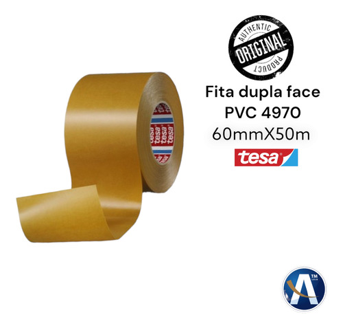 Fita Dupla Face De Pvc 4970 Tesa 60mmx50m