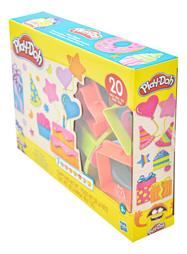 Play Doh Formas Coloridas Y Divertidas 198g Hasbro Color Multicolor