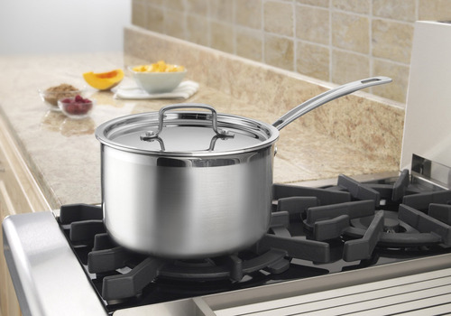 Cacerola Cuisinart Multiclad Pro De Triple Capa, Acero Inoxi