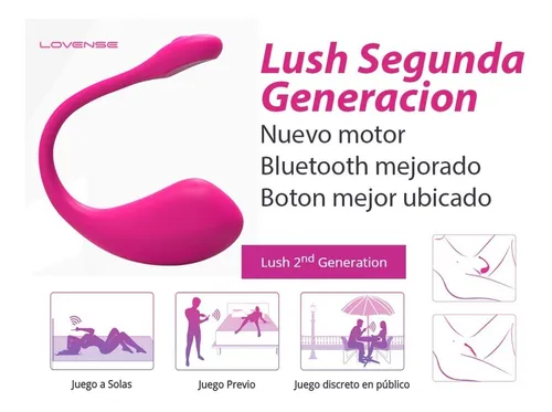 Vibrador Lovense Lush 2 Nuevo Modelo Original Bluetooth Usb