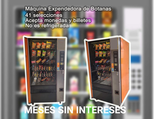 Máquina Vending Expendedora De Snacks