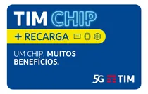 Comprar Tim Chip Pré Pago Com Recarga
