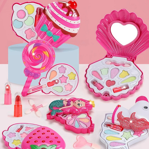 Juguetes De Maquillaje De Princesa De Simulación Para Niña