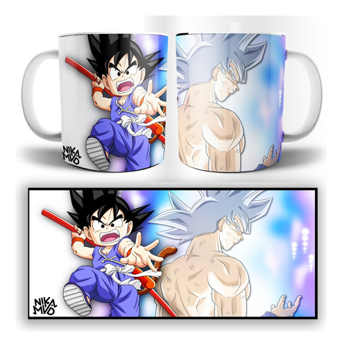 Taza Jarro Anime Manga Goku Dragon Ball - Nika.mvd