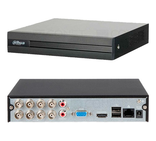 Dvr Xvr Seguridad Dahua 8ch 1080p Hd + 2ip Hdmi Vga Cctv P2p