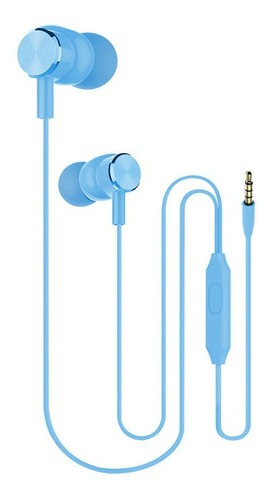 Audífonos In Ear Select Sound H02 Con Manos Libres Color Azul
