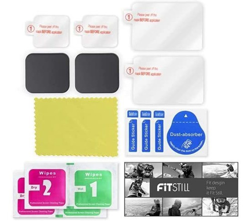 Protector Pantalla Para Gopro Hero 10 9 Negro Trasera 2